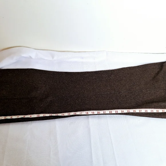 NWT Harold's brand "Harold in Tweed" Plus-size 14 wool silk blend wide leg pants - Picture 4 of 11